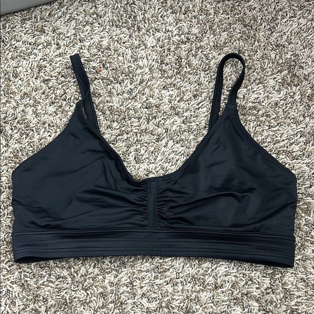 Athleta Black Bikini Top